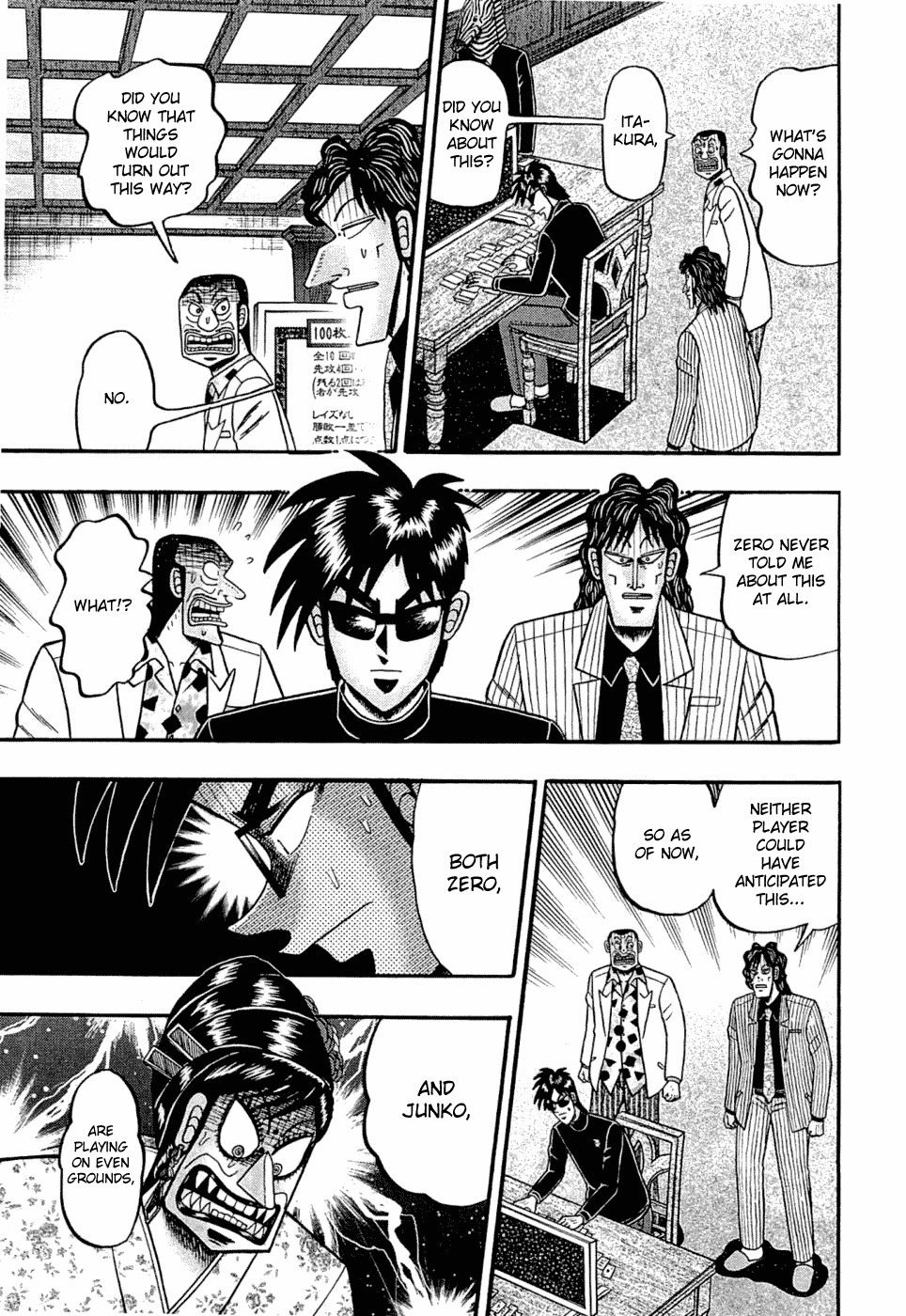 Tobaku Haouden Rei: Gyankihen Chapter 28 page 4 - Chapter 28: Formation