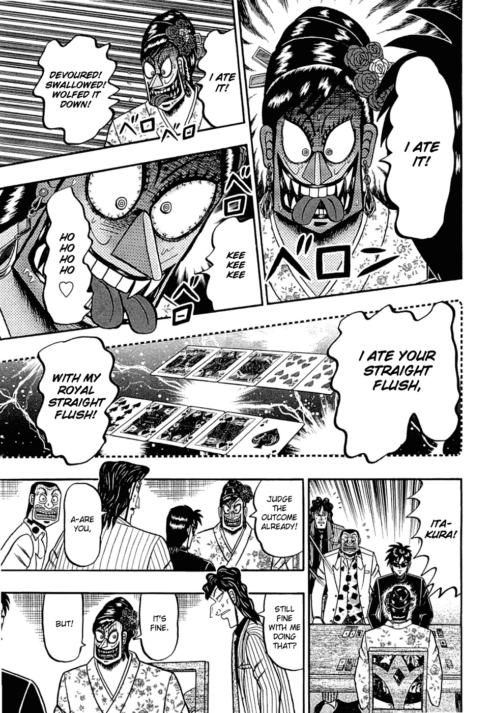 Tobaku Haouden Rei: Gyankihen Chapter 30 page 11 - Chapter 30: Tail