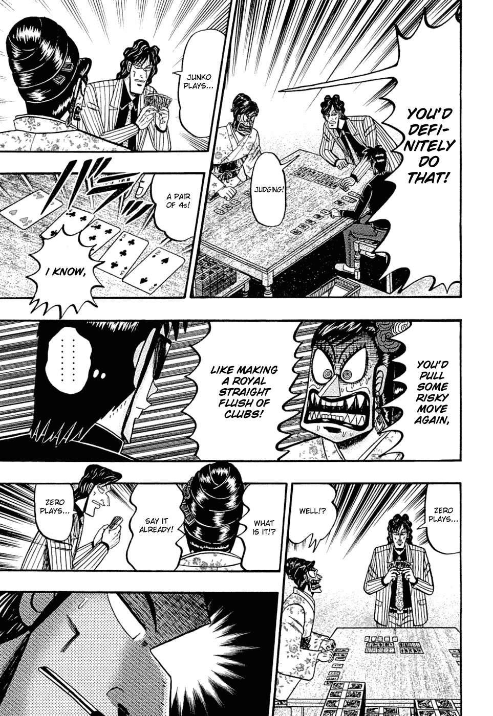 Tobaku Haouden Rei: Gyankihen Chapter 31 page 11 - Chapter 31: Sure Bet