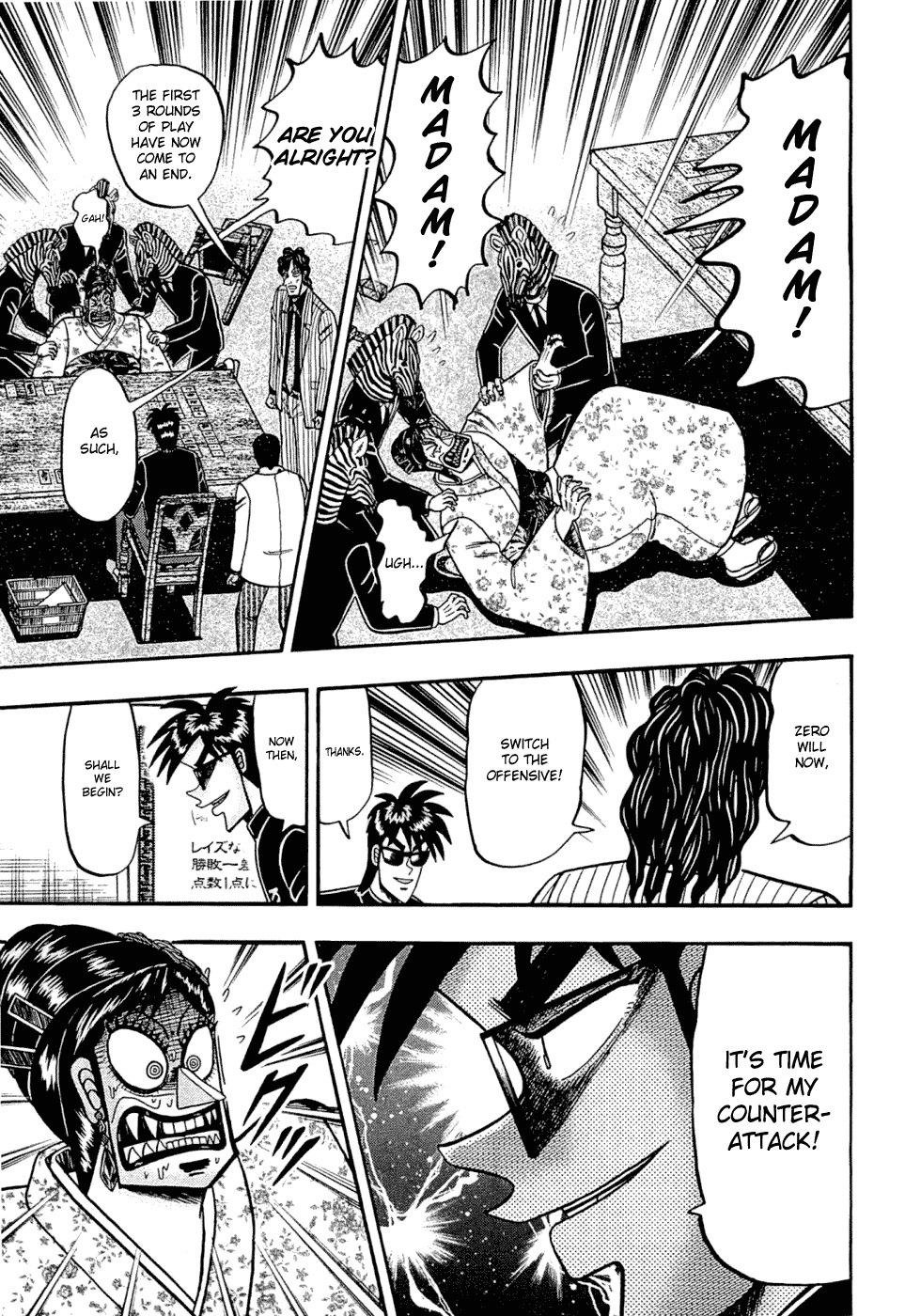 Tobaku Haouden Rei: Gyankihen Chapter 31 page 14 - Chapter 31: Sure Bet