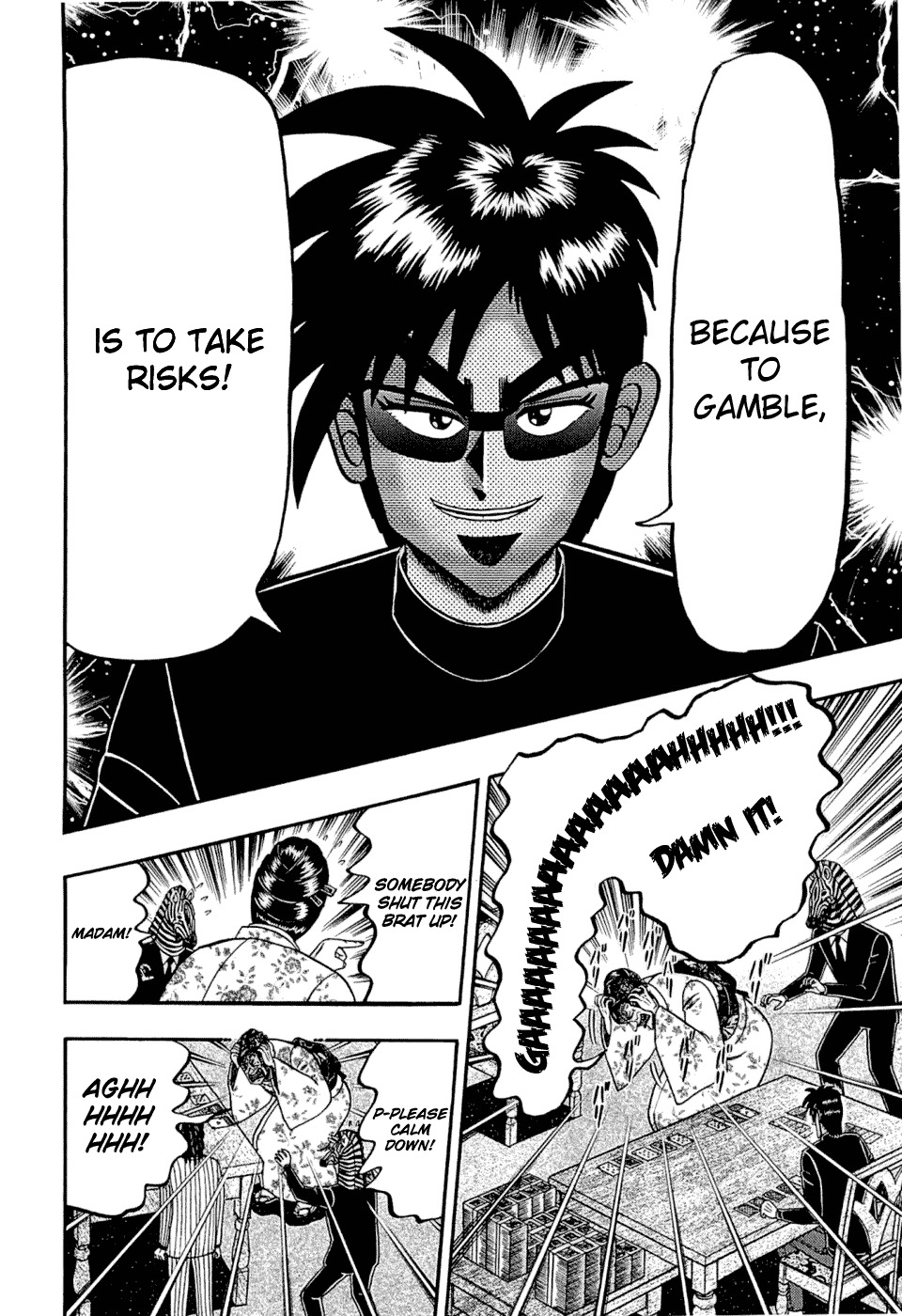 Tobaku Haouden Rei: Gyankihen Chapter 31 page 6 - Chapter 31: Sure Bet