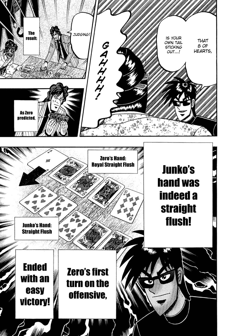 Tobaku Haouden Rei: Gyankihen Chapter 32 page 11 - Chapter 32: Clairvoyance