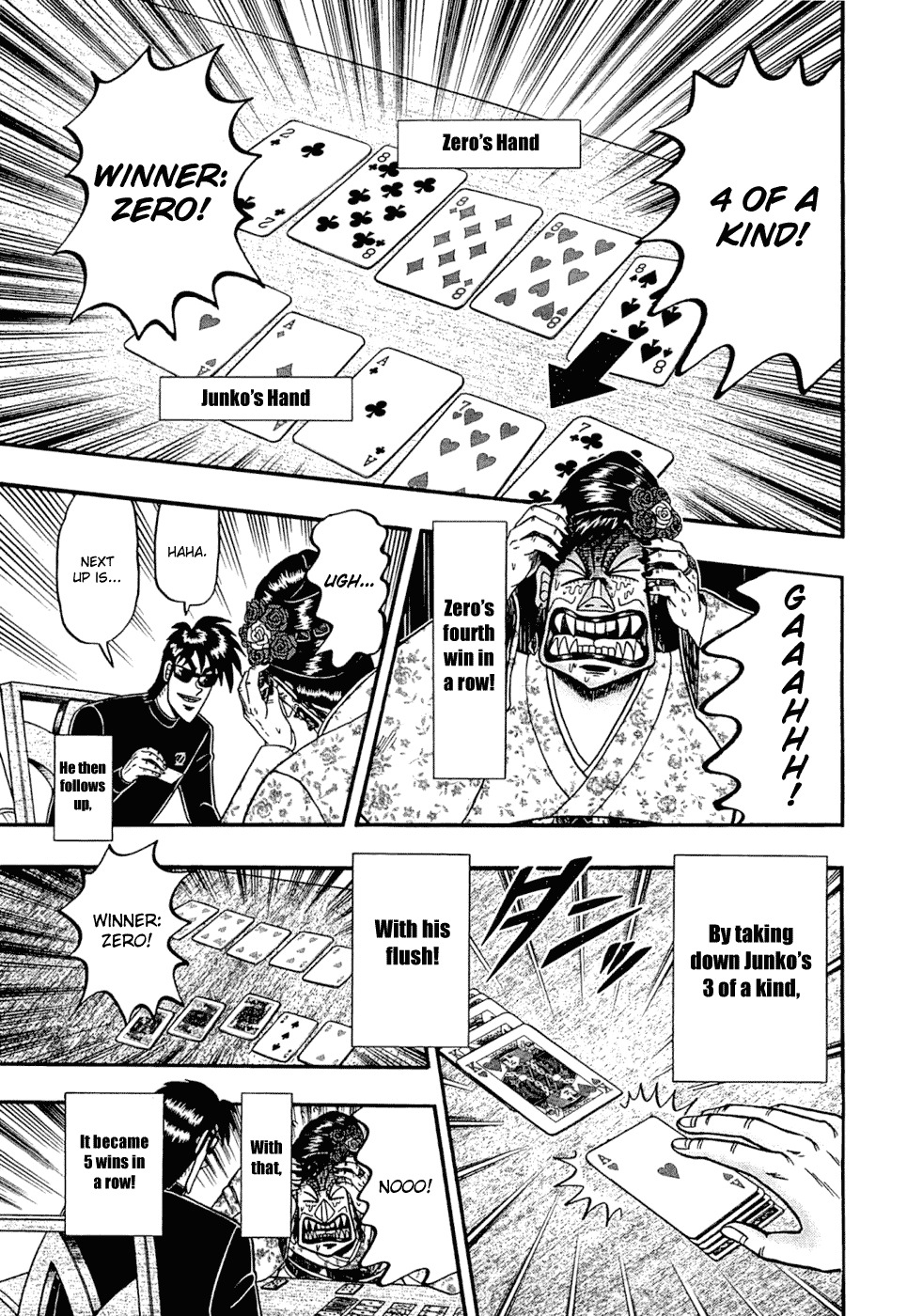 Tobaku Haouden Rei: Gyankihen Chapter 32 page 15 - Chapter 32: Clairvoyance