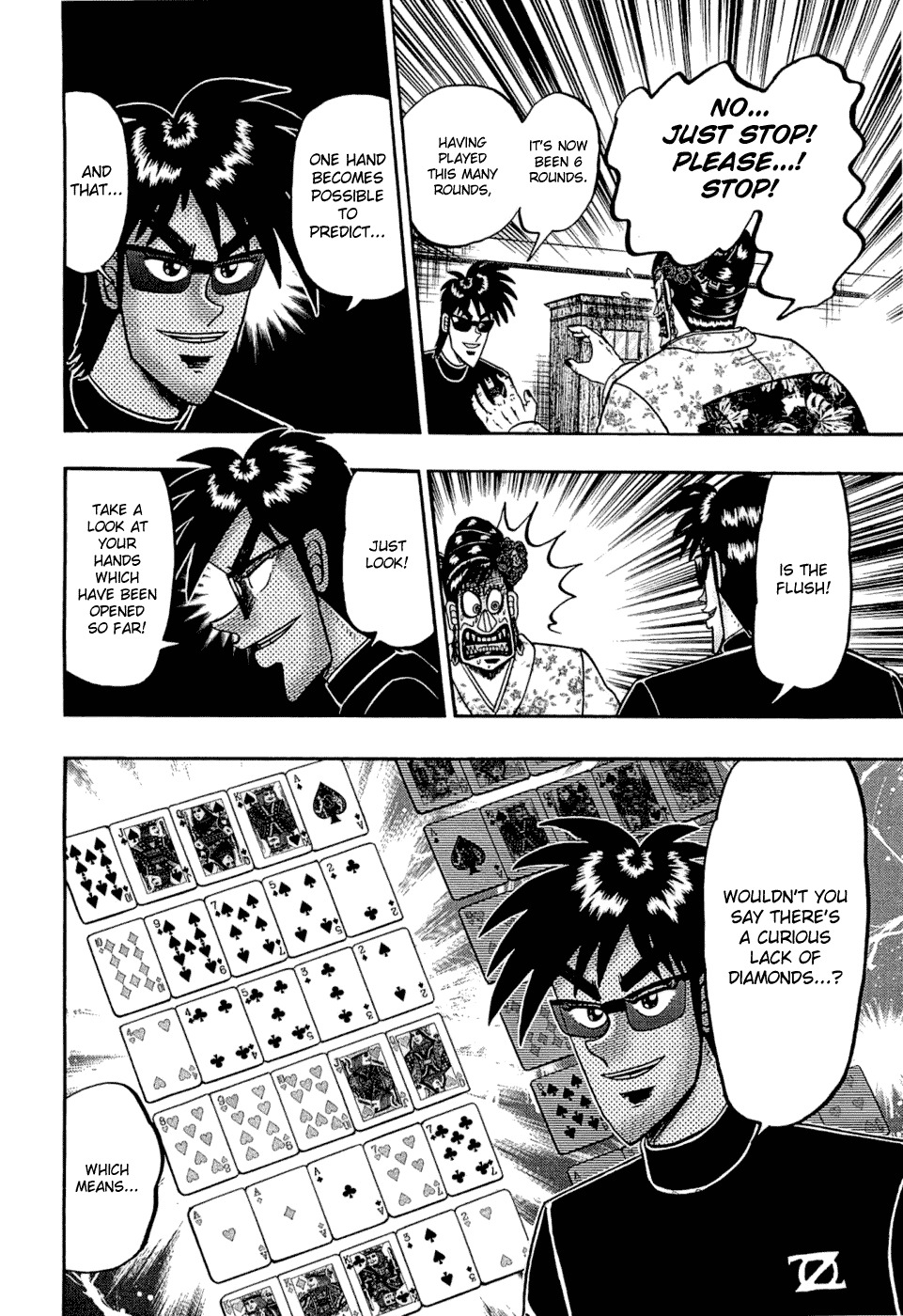 Tobaku Haouden Rei: Gyankihen Chapter 32 page 16 - Chapter 32: Clairvoyance