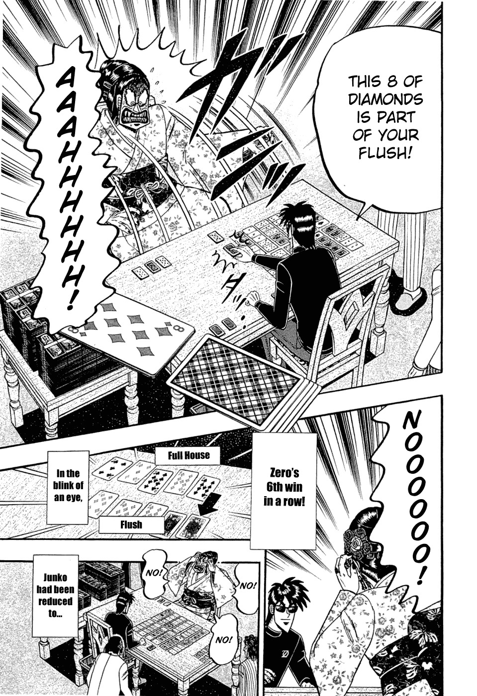 Tobaku Haouden Rei: Gyankihen Chapter 32 page 17 - Chapter 32: Clairvoyance