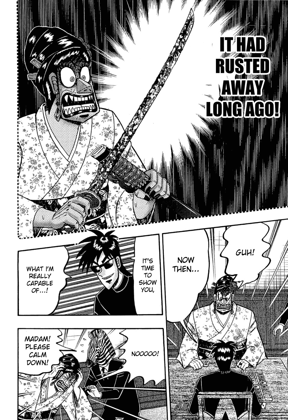 Tobaku Haouden Rei: Gyankihen Chapter 32 page 6 - Chapter 32: Clairvoyance