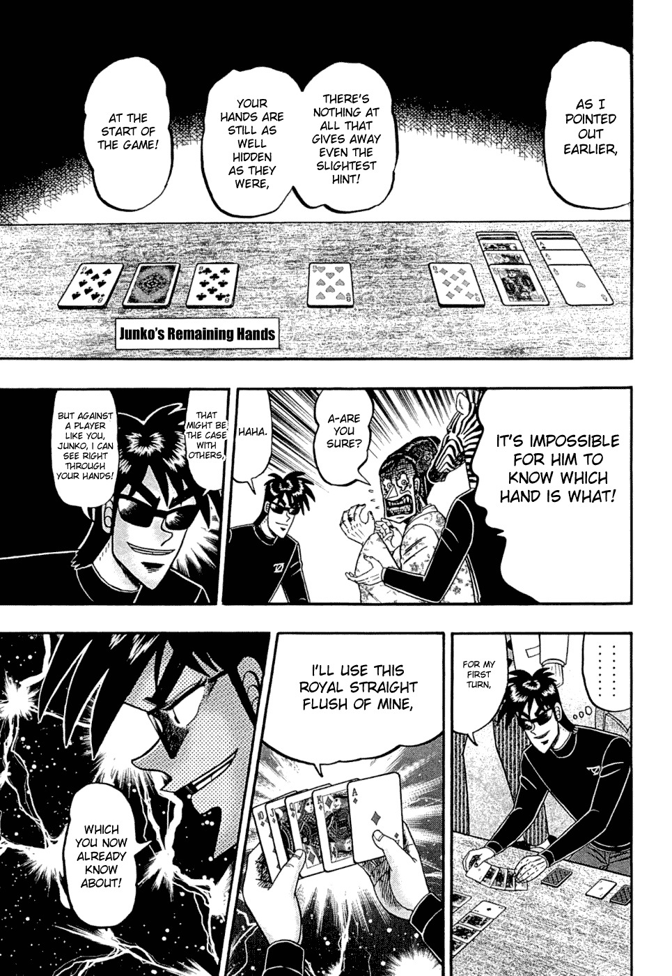 Tobaku Haouden Rei: Gyankihen Chapter 32 page 7 - Chapter 32: Clairvoyance