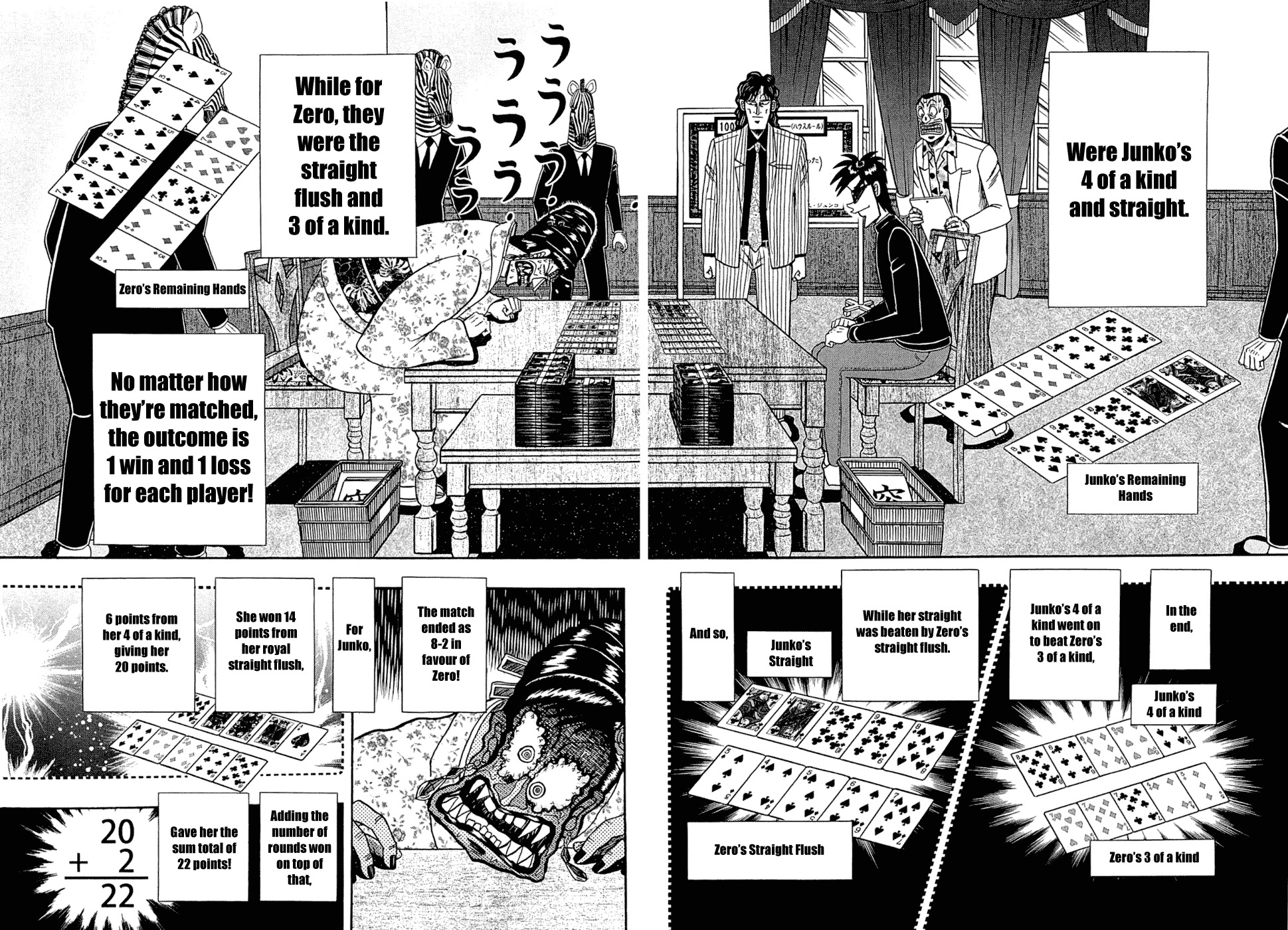 Tobaku Haouden Rei: Gyankihen Chapter 33 page 14 - Chapter 33: Demon