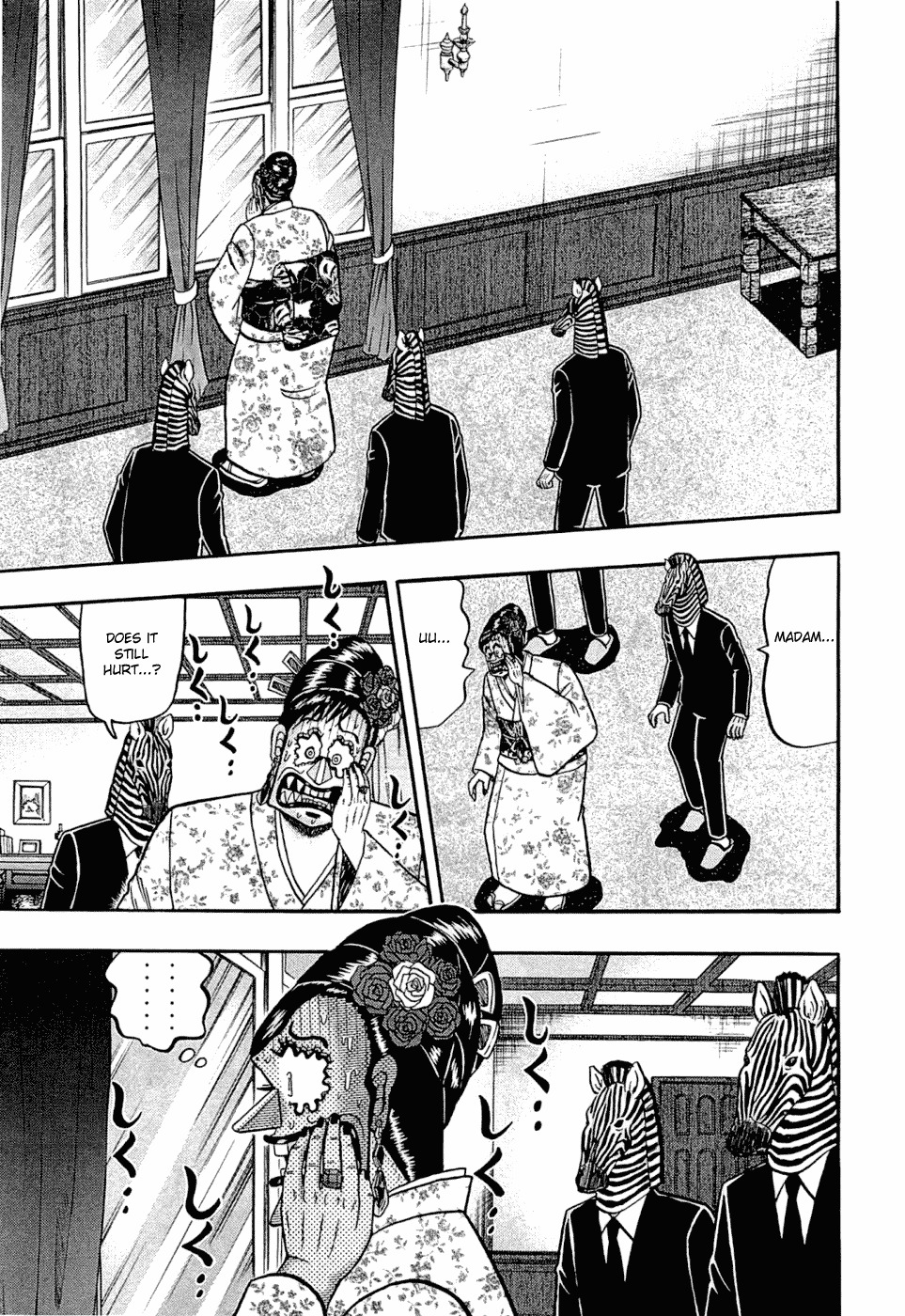 Tobaku Haouden Rei: Gyankihen Chapter 34 page 14 - Chapter 34: Colossal