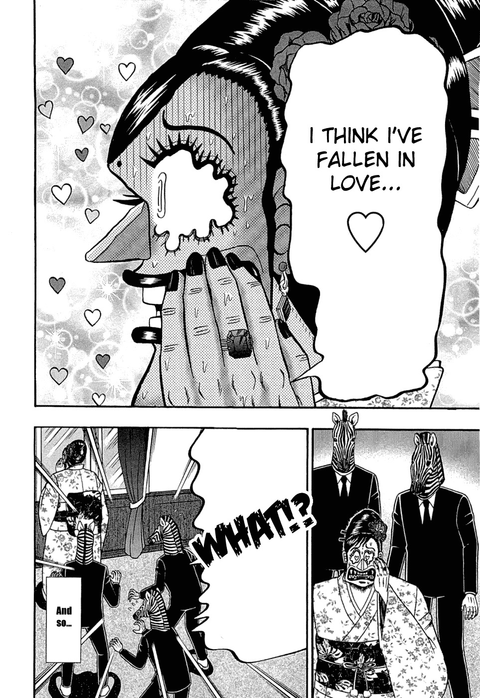Tobaku Haouden Rei: Gyankihen Chapter 34 page 15 - Chapter 34: Colossal