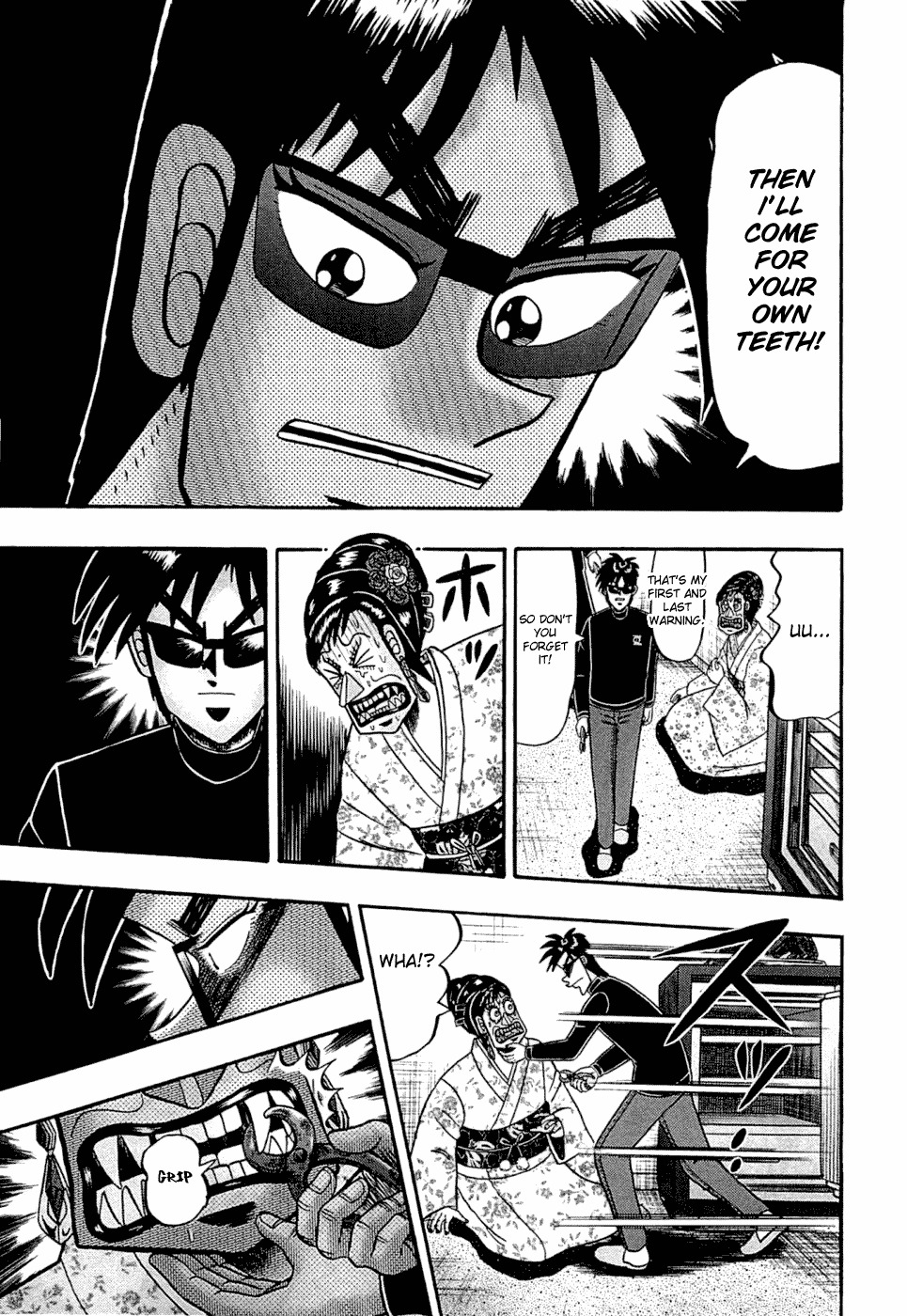 Tobaku Haouden Rei: Gyankihen Chapter 34 page 7 - Chapter 34: Colossal