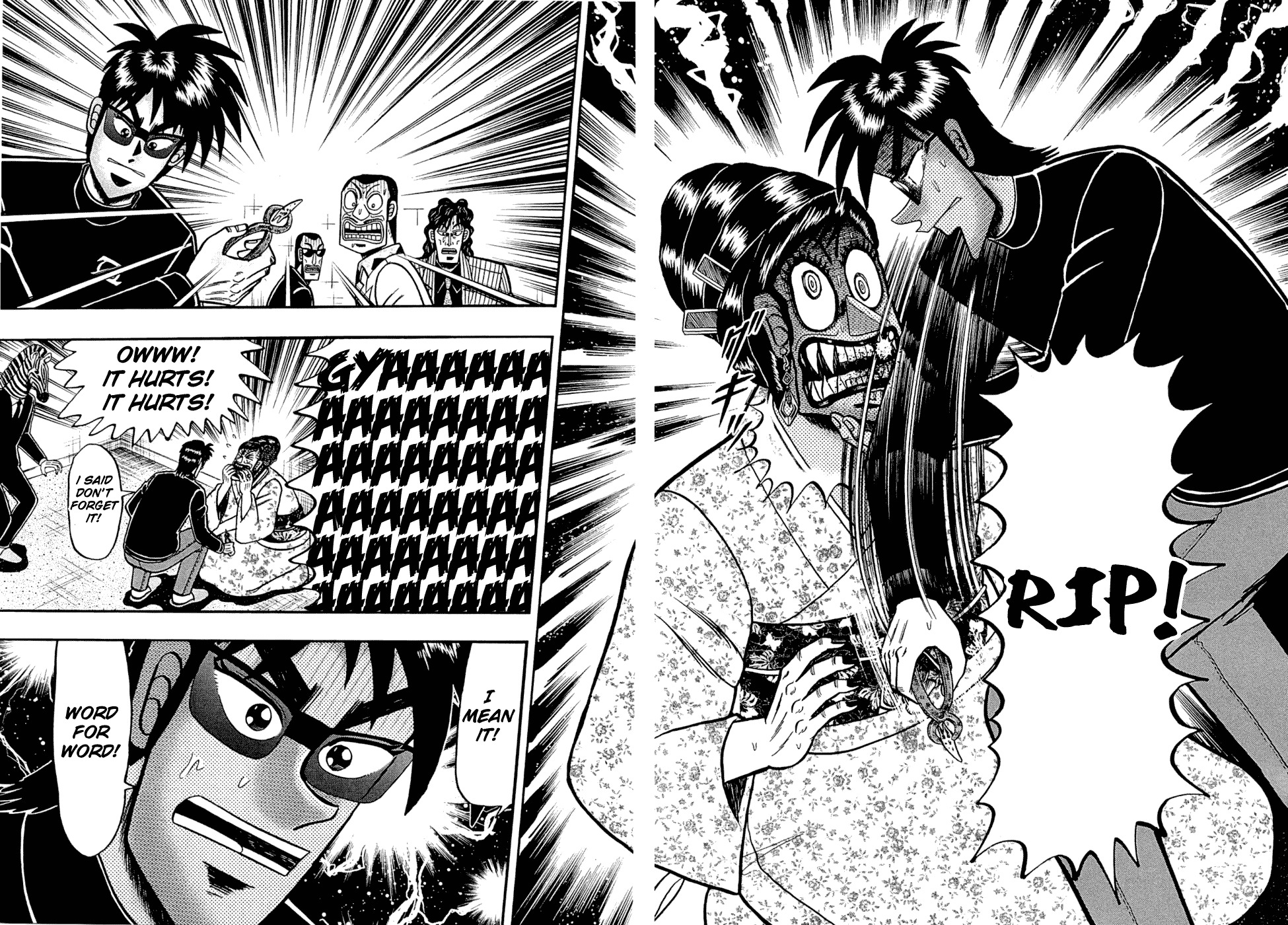 Tobaku Haouden Rei: Gyankihen Chapter 34 page 8 - Chapter 34: Colossal