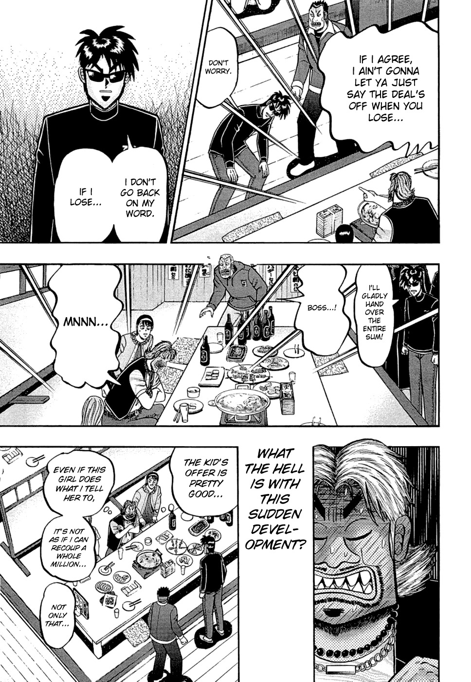 Tobaku Haouden Rei: Gyankihen Chapter 37 page 15 - Chapter 37: Reasoning