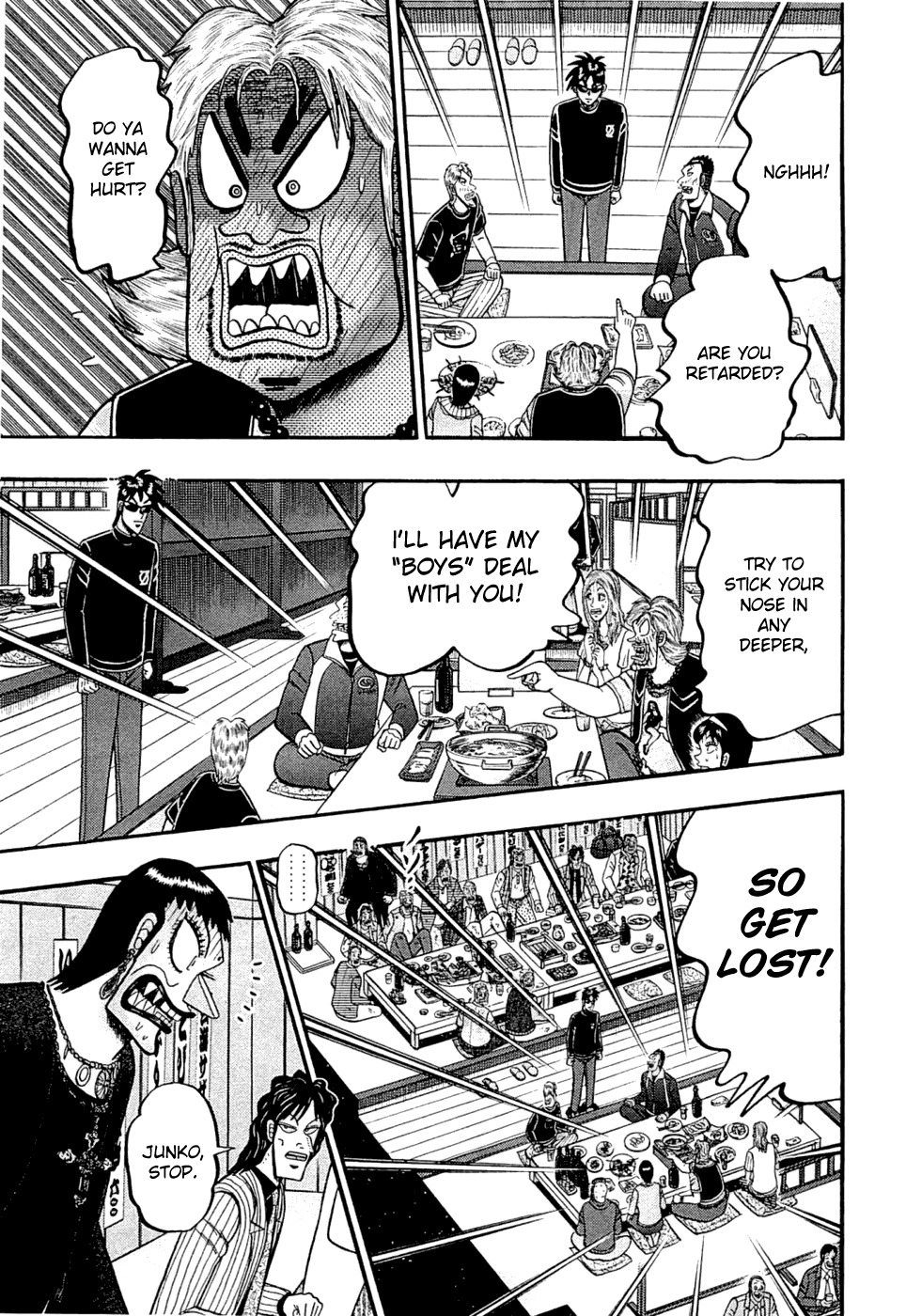 Tobaku Haouden Rei: Gyankihen Chapter 37 page 3 - Chapter 37: Reasoning
