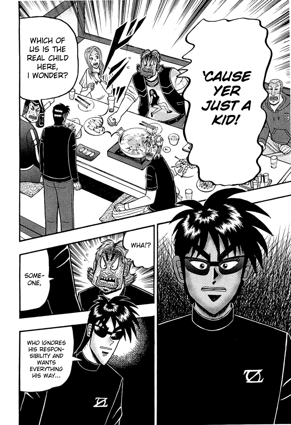 Tobaku Haouden Rei: Gyankihen Chapter 37 page 6 - Chapter 37: Reasoning