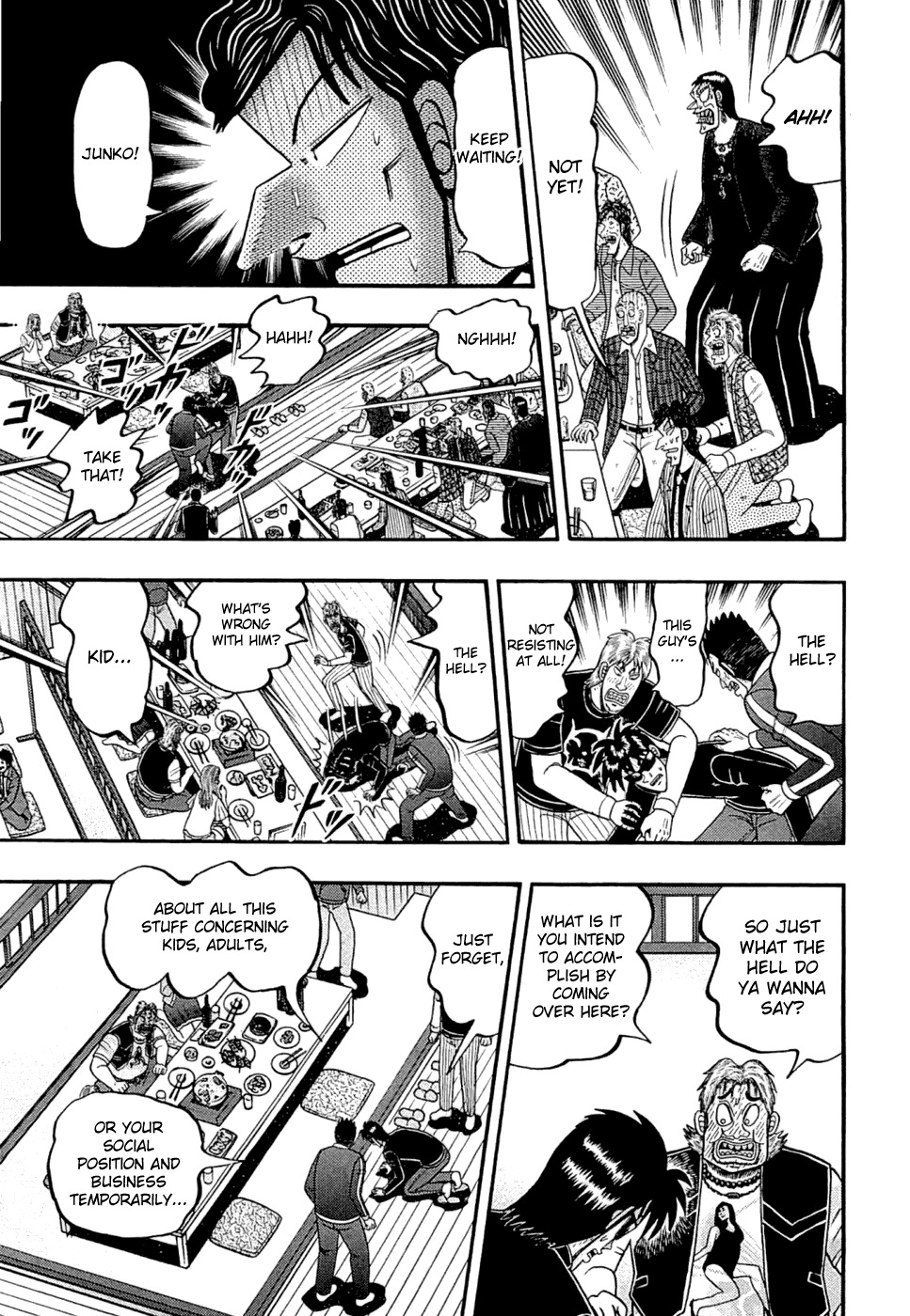 Tobaku Haouden Rei: Gyankihen Chapter 37 page 9 - Chapter 37: Reasoning