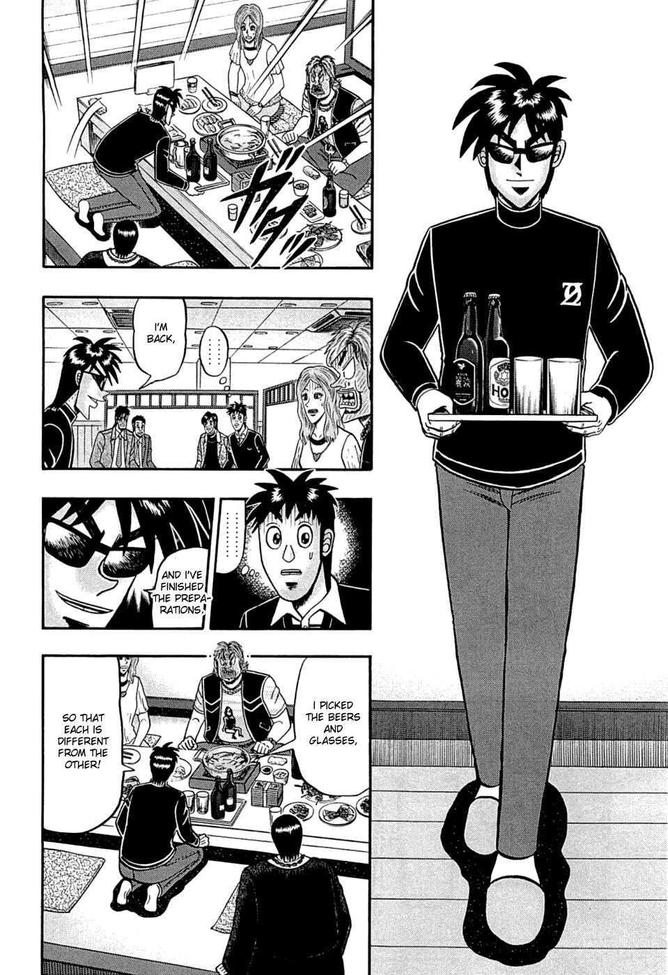 Tobaku Haouden Rei: Gyankihen Chapter 38 page 4 - Chapter 38: Choice