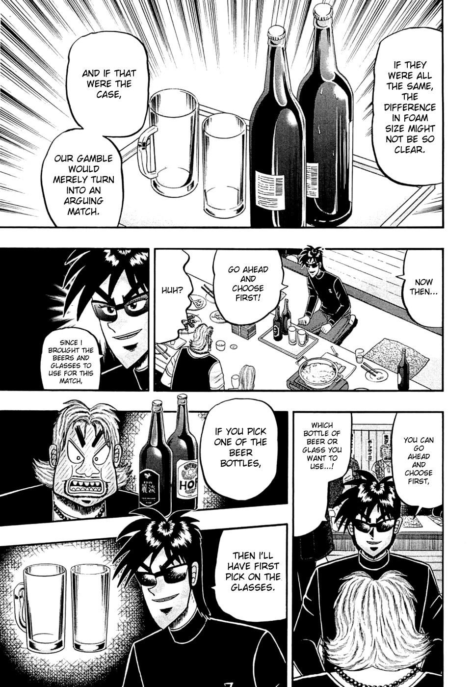 Tobaku Haouden Rei: Gyankihen Chapter 38 page 5 - Chapter 38: Choice