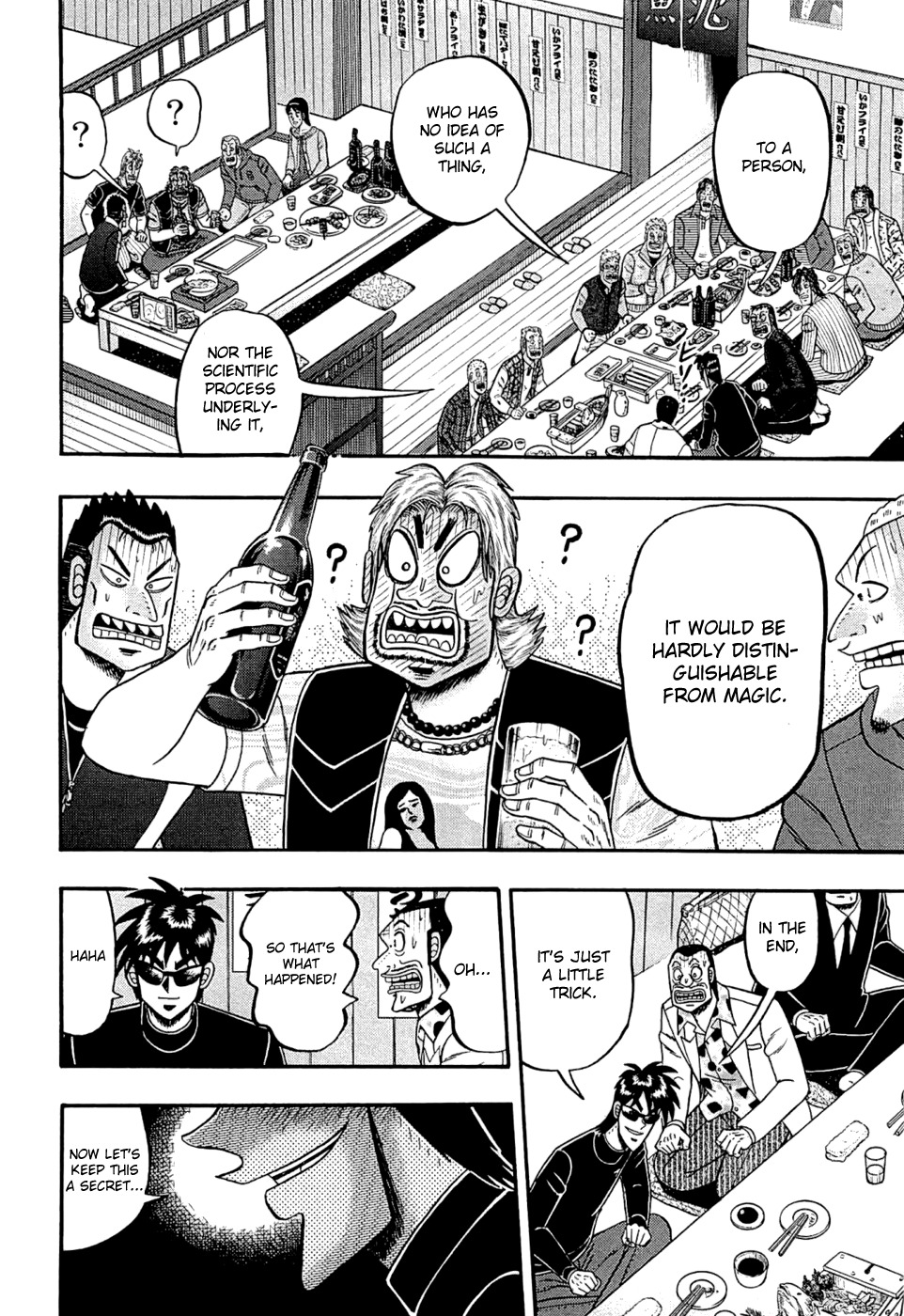 Tobaku Haouden Rei: Gyankihen Chapter 39 page 14 - Chapter 39: Prudence