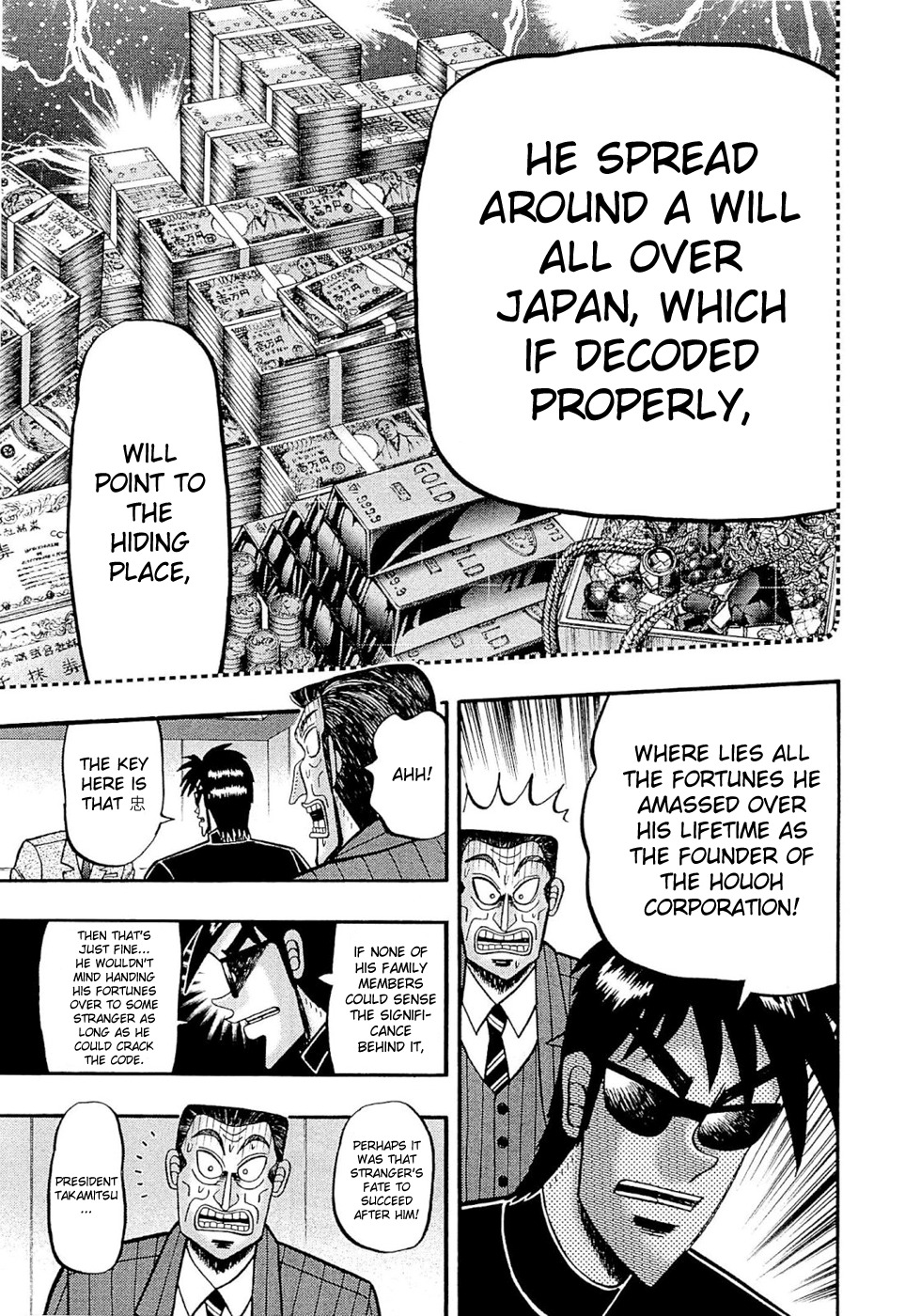 Tobaku Haouden Rei: Gyankihen Chapter 41 page 14 - Chapter 41: Meeting