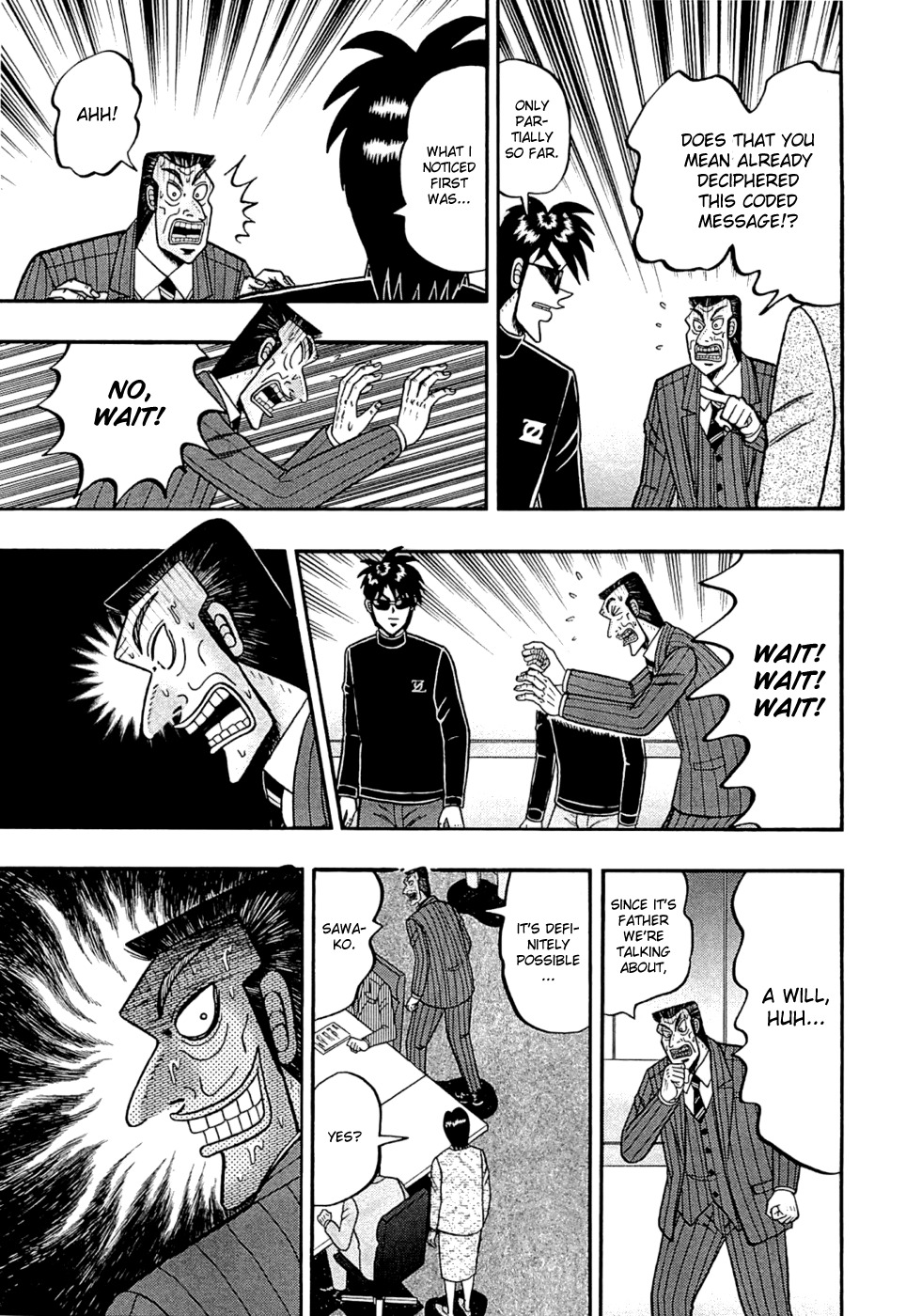 Tobaku Haouden Rei: Gyankihen Chapter 41 page 16 - Chapter 41: Meeting