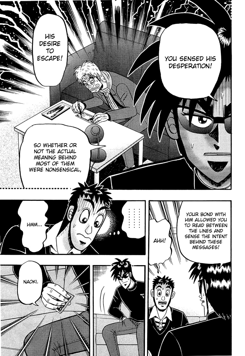 Tobaku Haouden Rei: Gyankihen Chapter 42 page 15 - Chapter 42: Synopsis