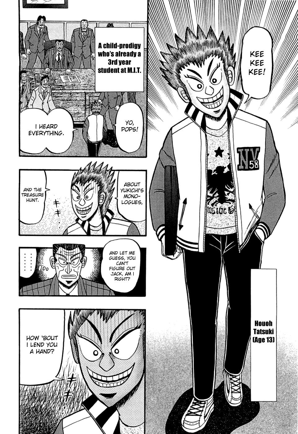 Tobaku Haouden Rei: Gyankihen Chapter 44 page 11 - Chapter 44: Conjecture