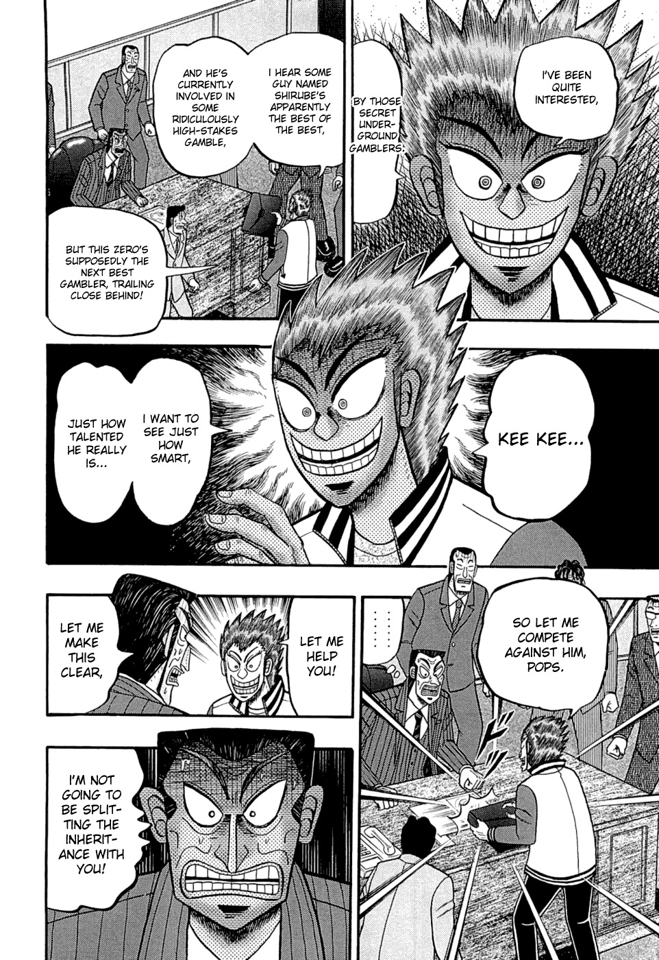 Tobaku Haouden Rei: Gyankihen Chapter 44 page 13 - Chapter 44: Conjecture