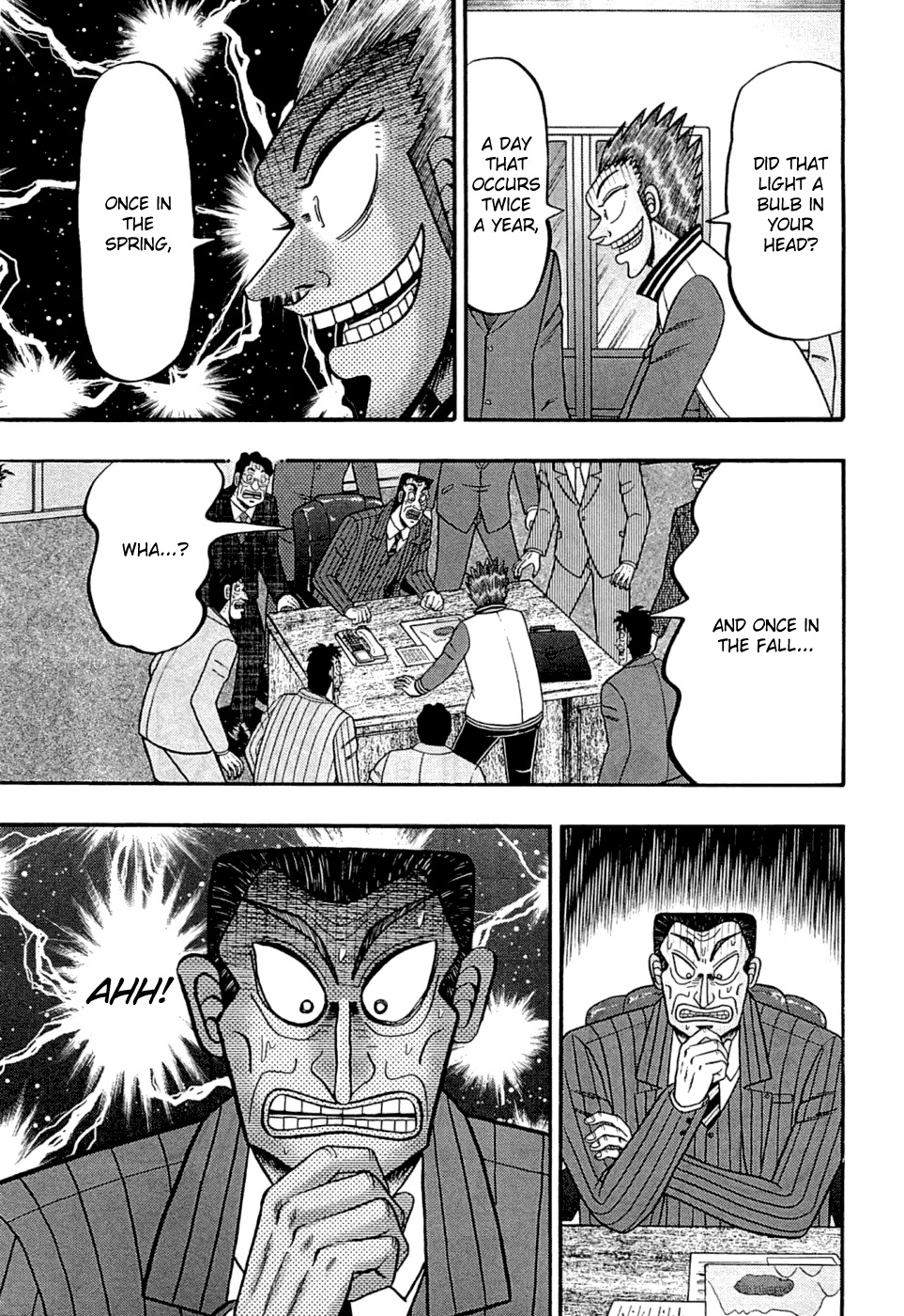 Tobaku Haouden Rei: Gyankihen Chapter 44 page 22 - Chapter 44: Conjecture