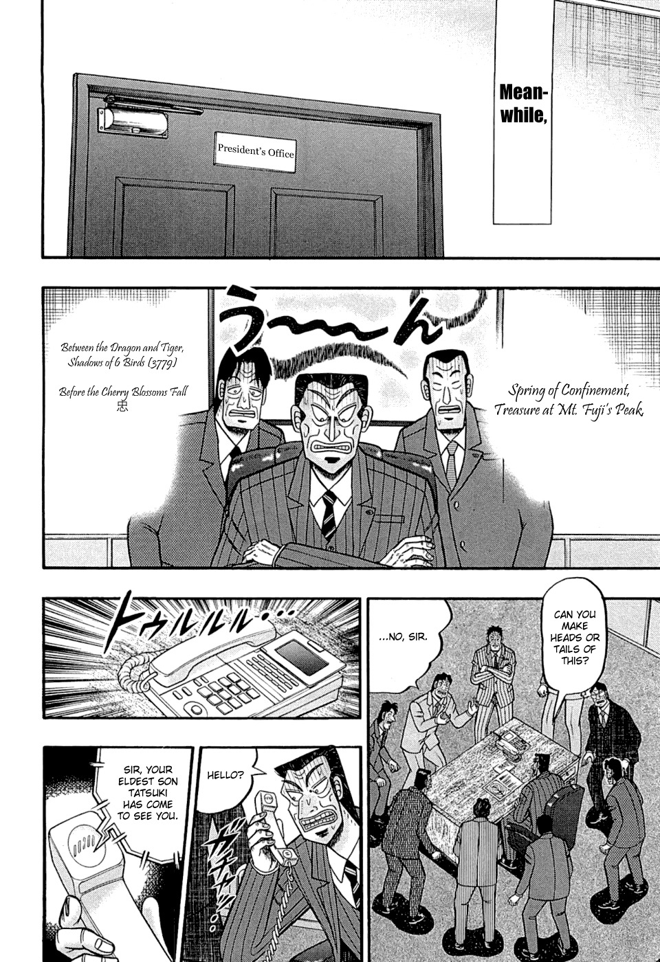 Tobaku Haouden Rei: Gyankihen Chapter 44 page 9 - Chapter 44: Conjecture
