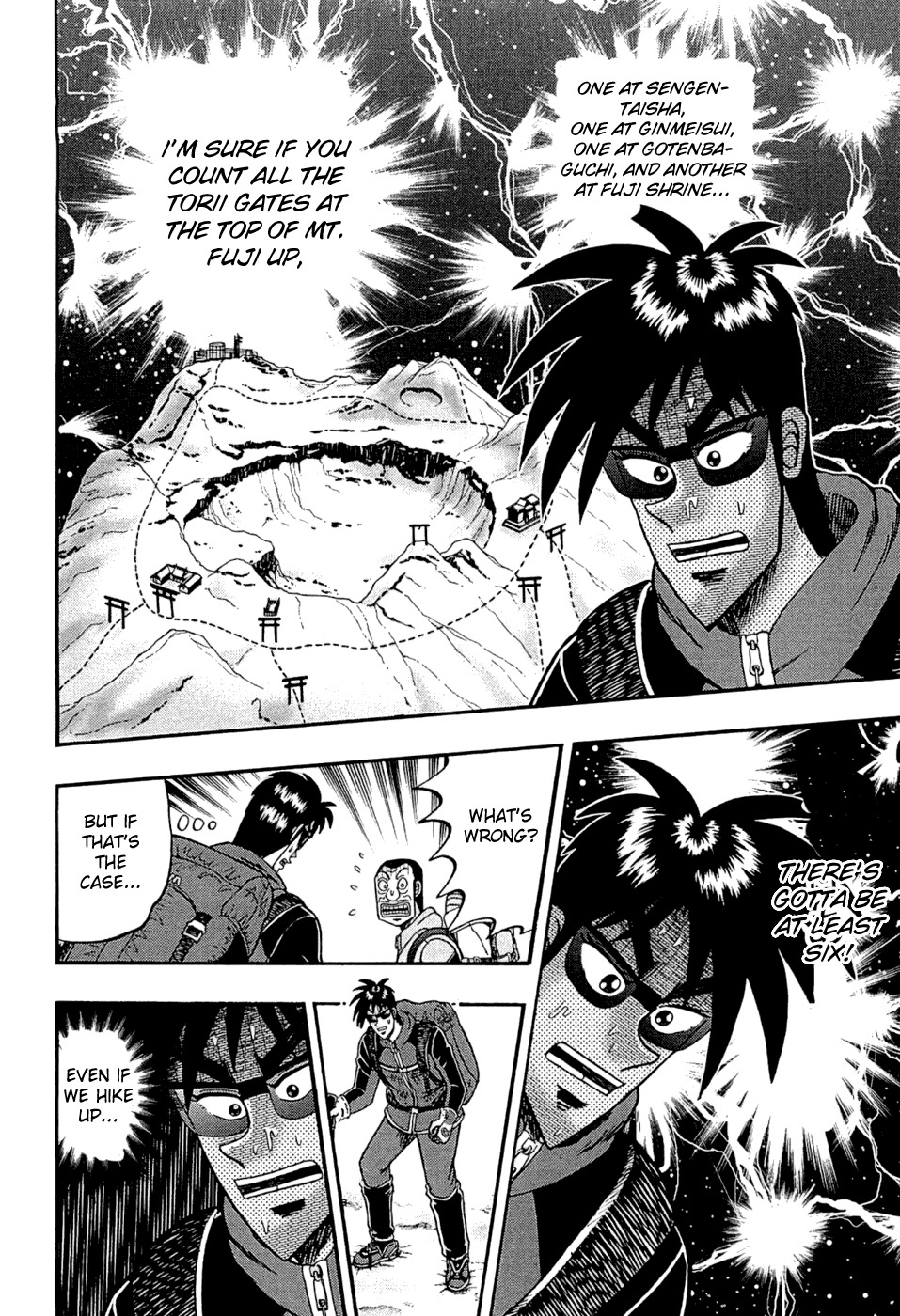 Tobaku Haouden Rei: Gyankihen Chapter 45 page 15 - Chapter 45: Hike