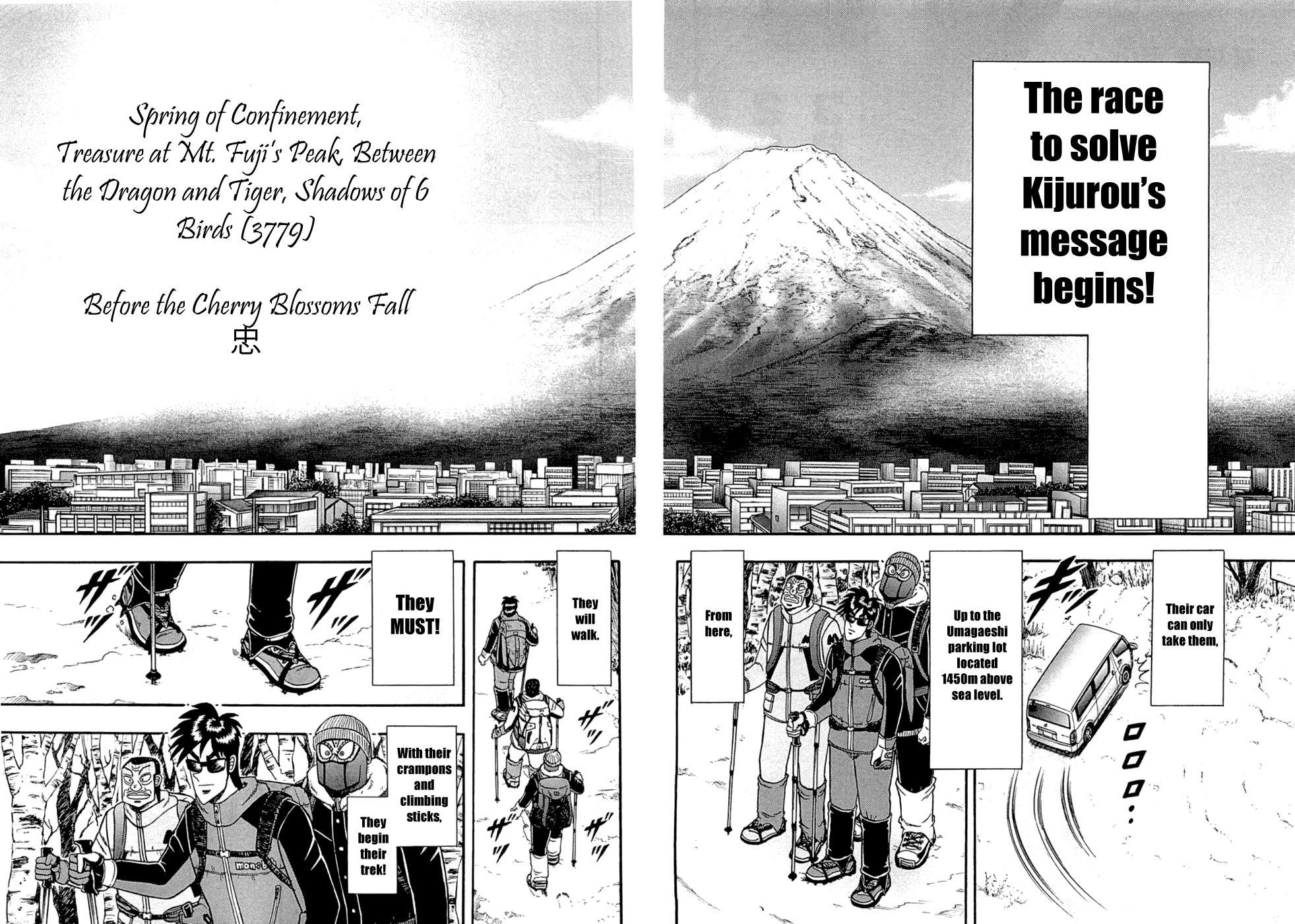 Tobaku Haouden Rei: Gyankihen Chapter 45 page 2 - Chapter 45: Hike
