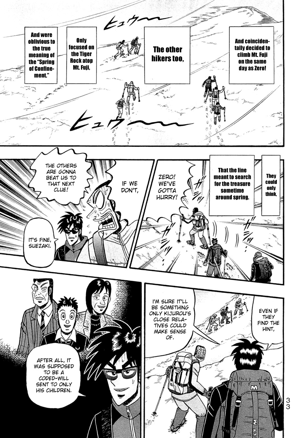 Tobaku Haouden Rei: Gyankihen Chapter 45 page 8 - Chapter 45: Hike