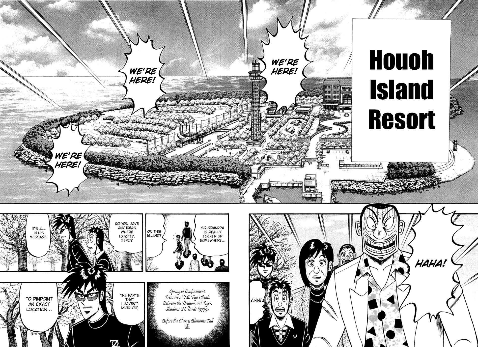 Tobaku Haouden Rei: Gyankihen Chapter 47 page 10 - Chapter 47: Descent