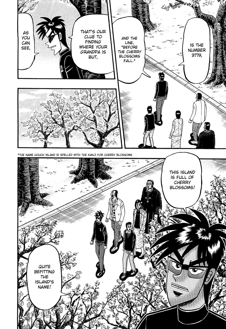 Tobaku Haouden Rei: Gyankihen Chapter 47 page 11 - Chapter 47: Descent