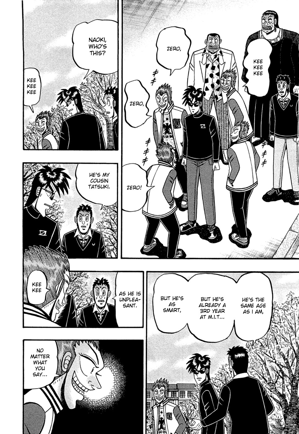 Tobaku Haouden Rei: Gyankihen Chapter 47 page 13 - Chapter 47: Descent