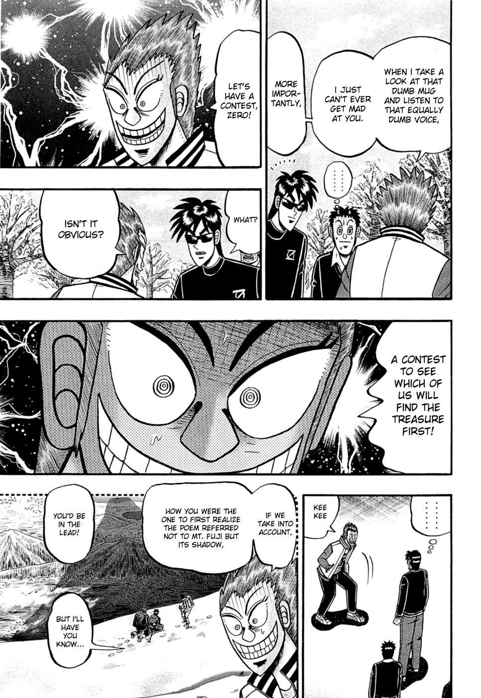 Tobaku Haouden Rei: Gyankihen Chapter 47 page 14 - Chapter 47: Descent