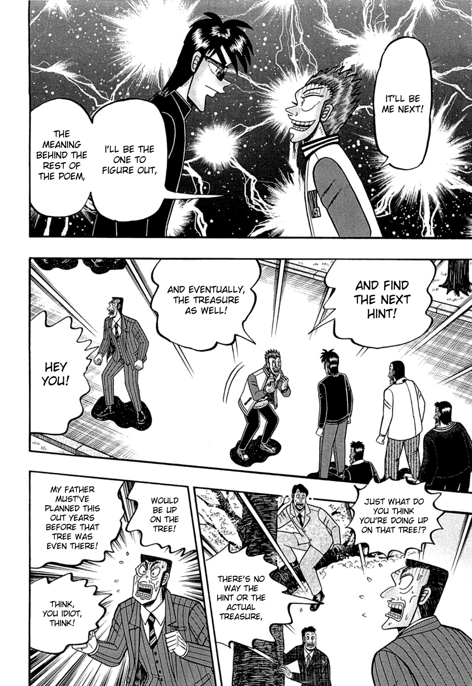 Tobaku Haouden Rei: Gyankihen Chapter 47 page 15 - Chapter 47: Descent