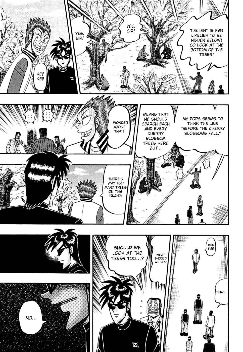 Tobaku Haouden Rei: Gyankihen Chapter 47 page 16 - Chapter 47: Descent