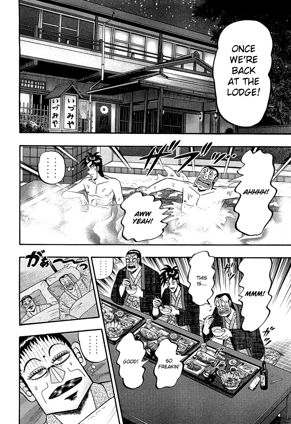 Tobaku Haouden Rei: Gyankihen Chapter 47 page 4 - Chapter 47: Descent