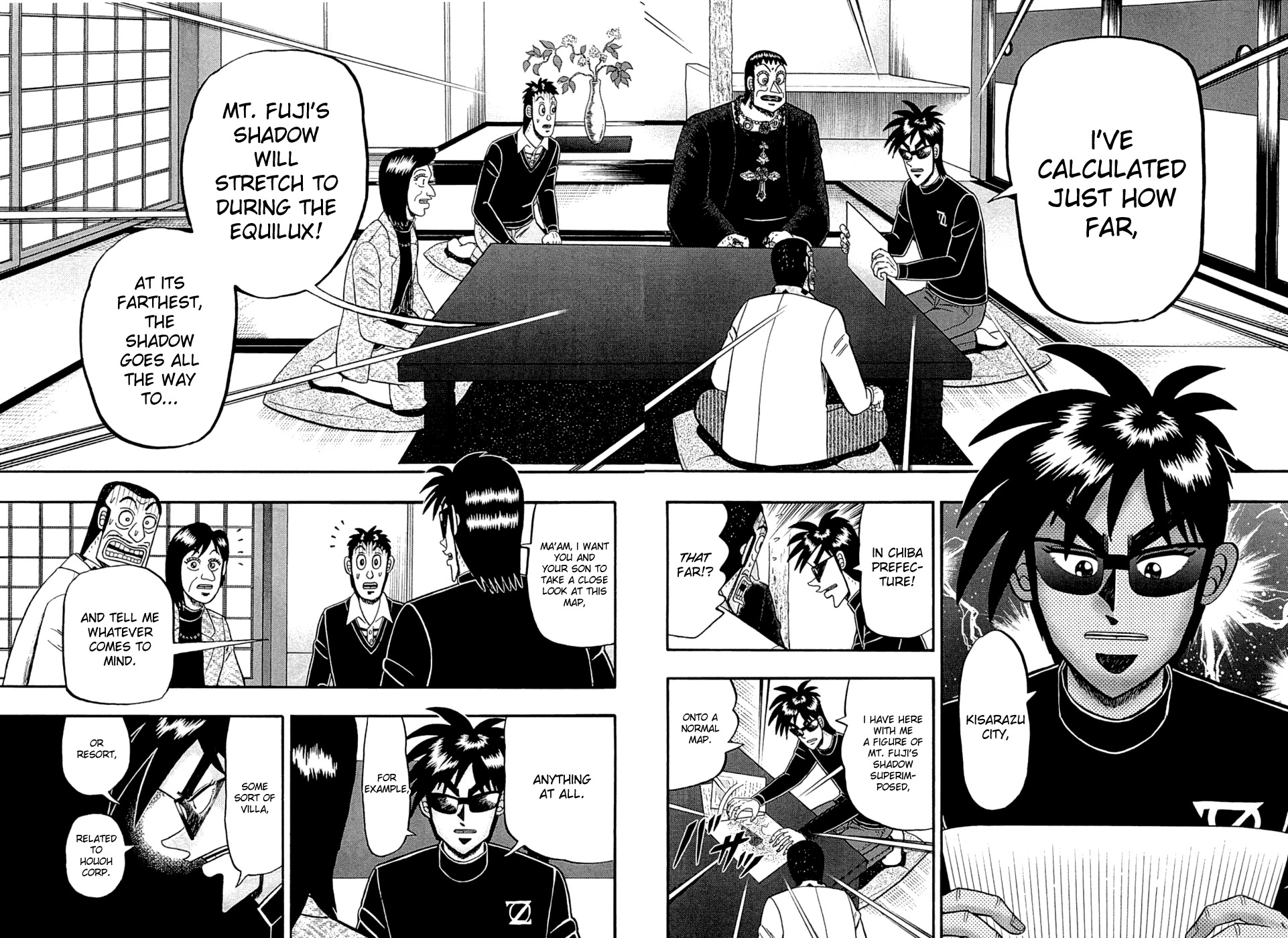 Tobaku Haouden Rei: Gyankihen Chapter 47 page 6 - Chapter 47: Descent