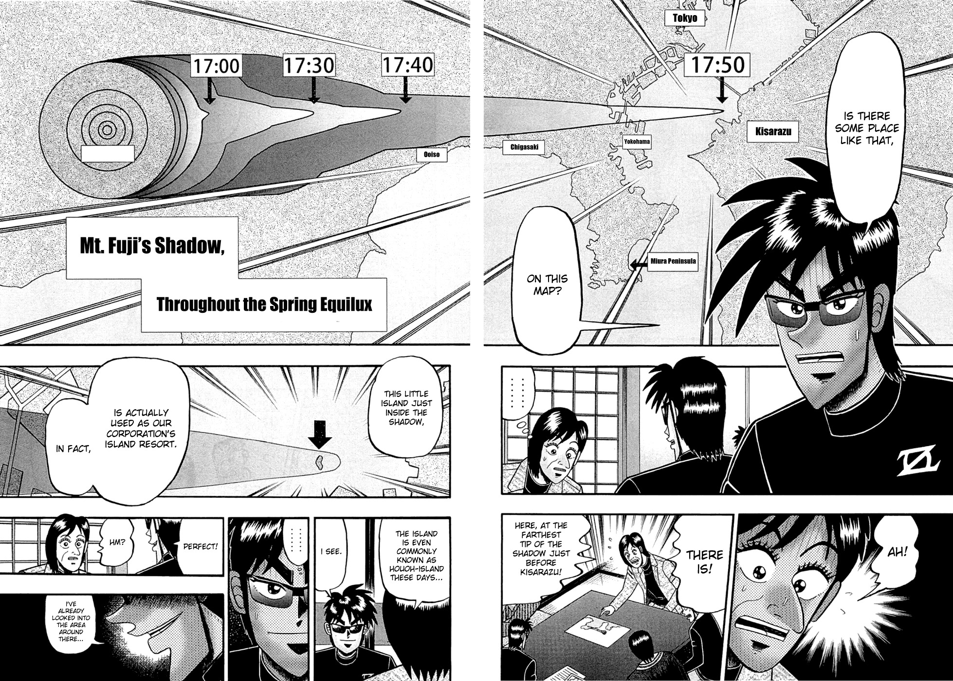 Tobaku Haouden Rei: Gyankihen Chapter 47 page 7 - Chapter 47: Descent