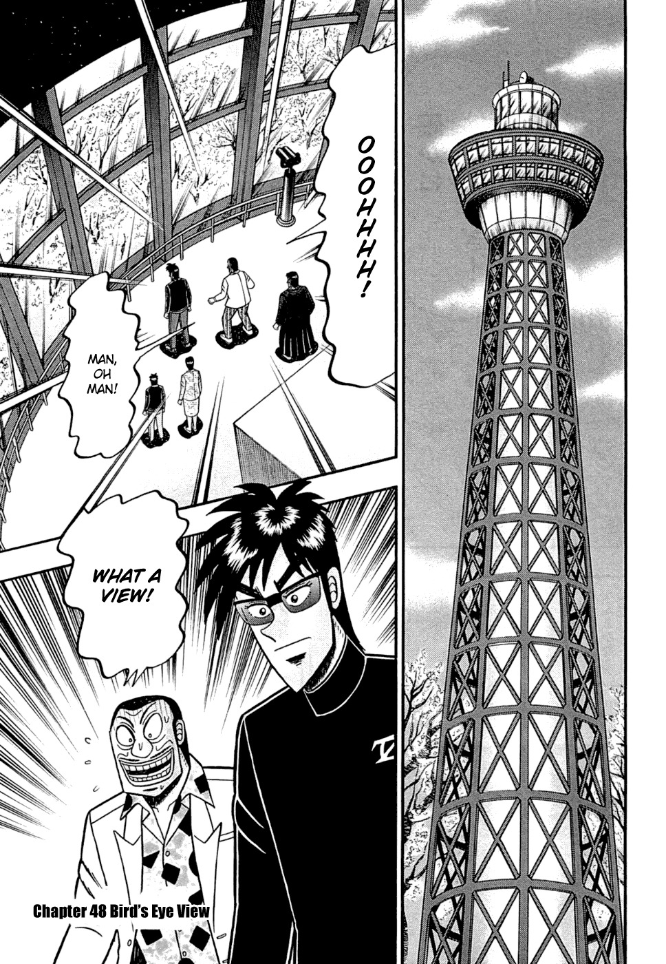 Tobaku Haouden Rei: Gyankihen Chapter 48 page 1 - Chapter 48: Bird's Eye View