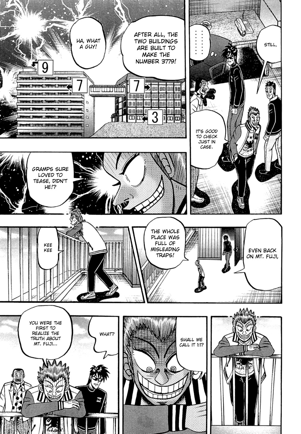 Tobaku Haouden Rei: Gyankihen Chapter 48 page 16 - Chapter 48: Bird's Eye View