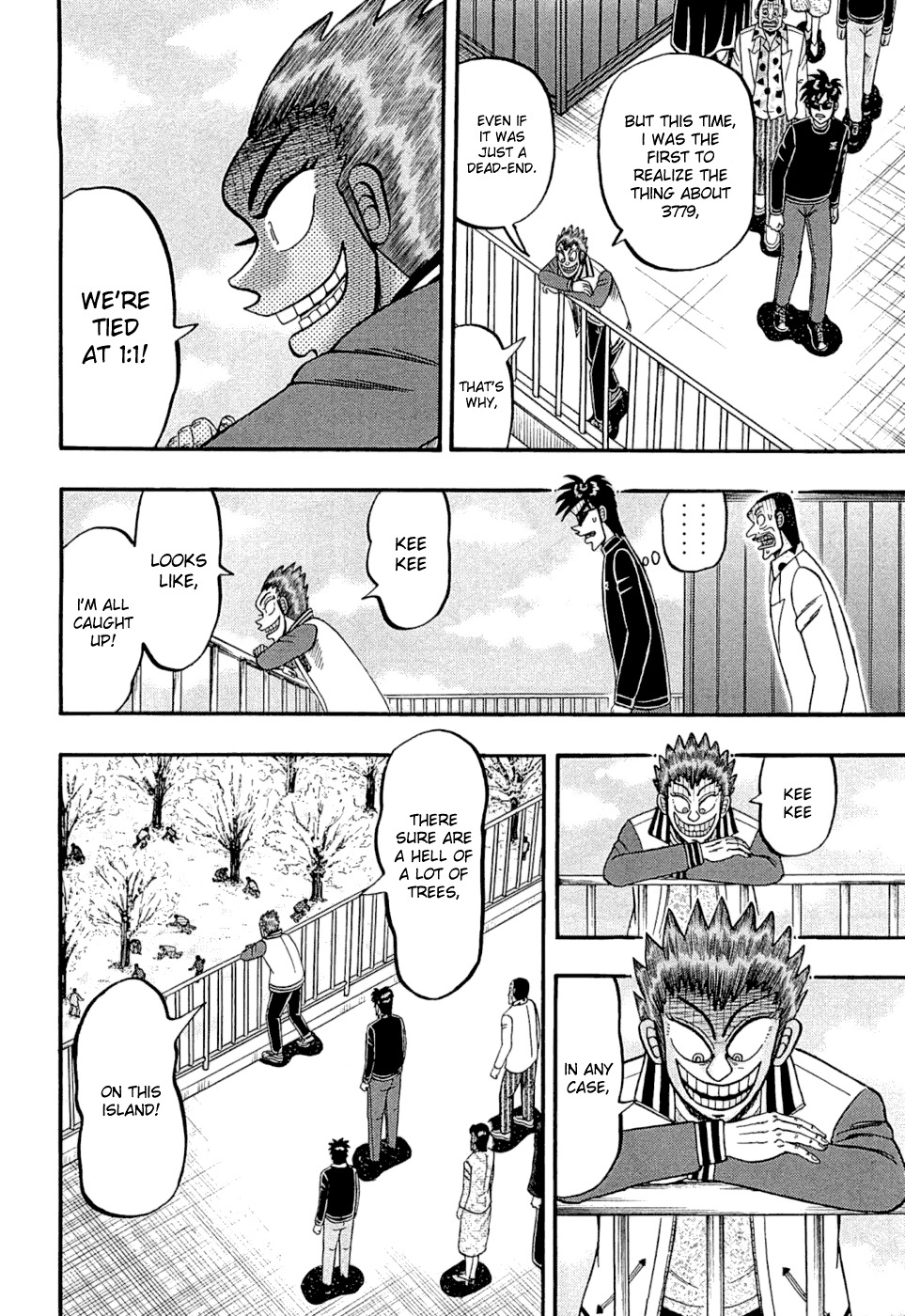 Tobaku Haouden Rei: Gyankihen Chapter 48 page 17 - Chapter 48: Bird's Eye View