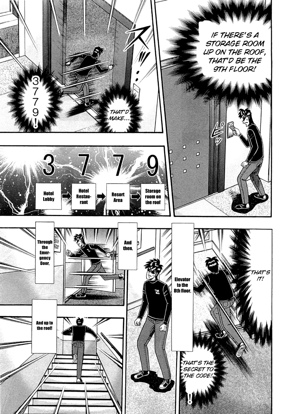 Tobaku Haouden Rei: Gyankihen Chapter 48 page 9 - Chapter 48: Bird's Eye View