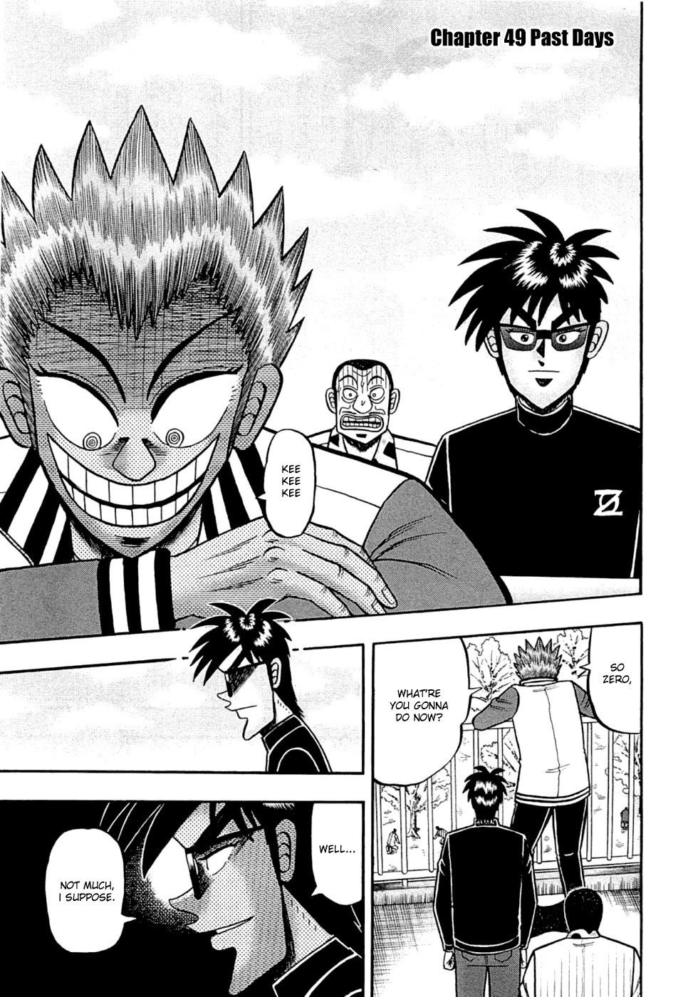 Tobaku Haouden Rei: Gyankihen Chapter 49 page 1 - Chapter 49: Past Days