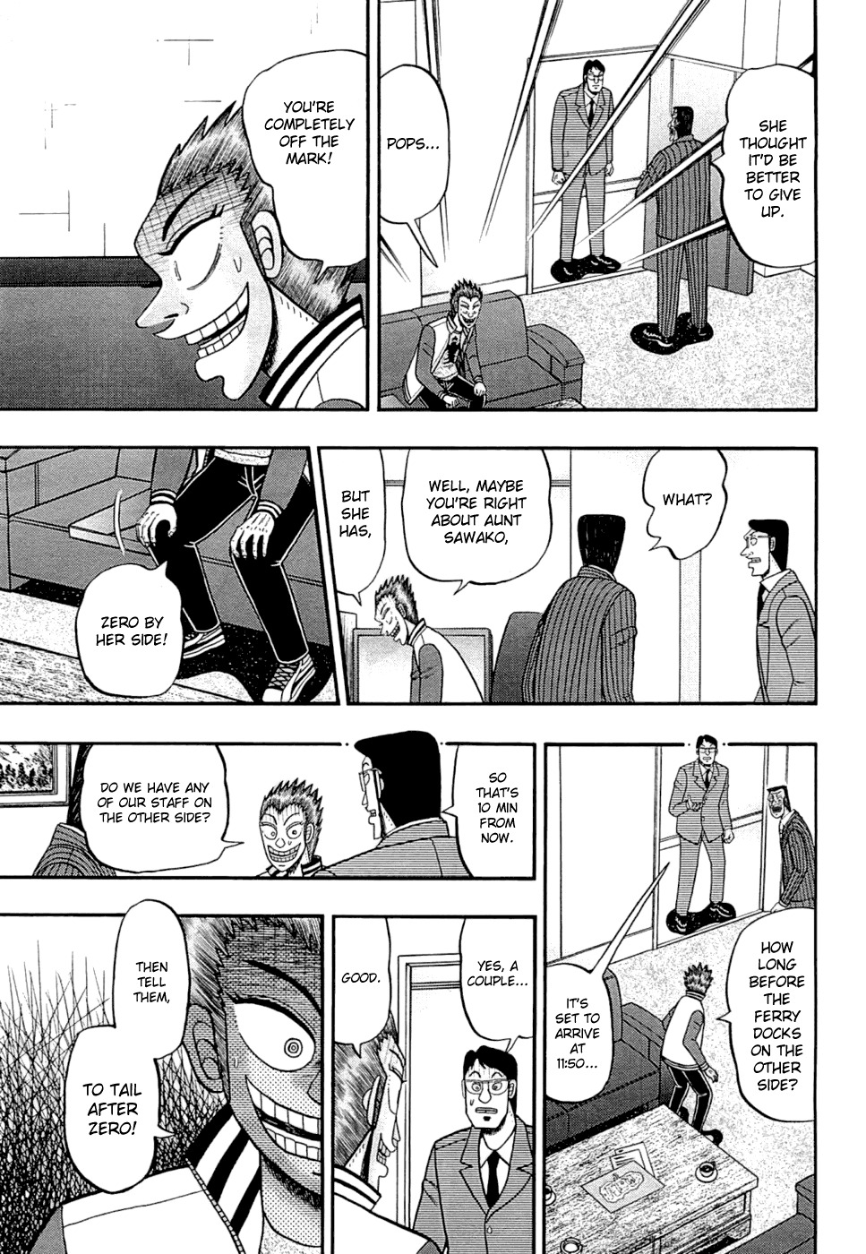 Tobaku Haouden Rei: Gyankihen Chapter 50 page 7 - Chapter 50: Impatience