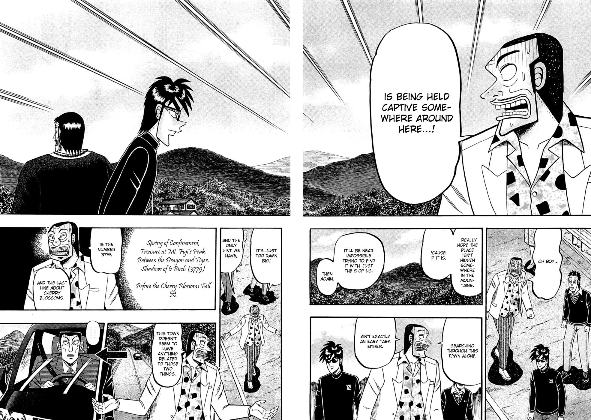 Tobaku Haouden Rei: Gyankihen Chapter 51 page 10 - Chapter 51: Road Trip