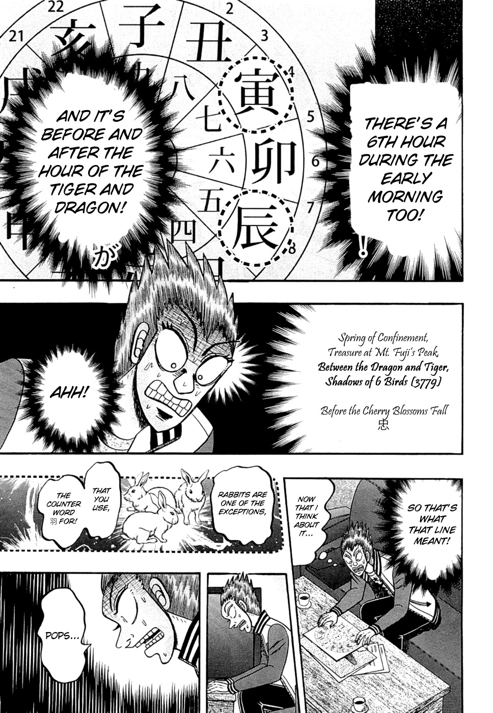 Tobaku Haouden Rei: Gyankihen Chapter 51 page 14 - Chapter 51: Road Trip